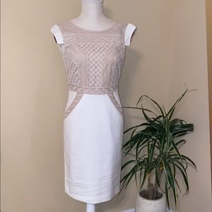 Antonio Melani off white dress